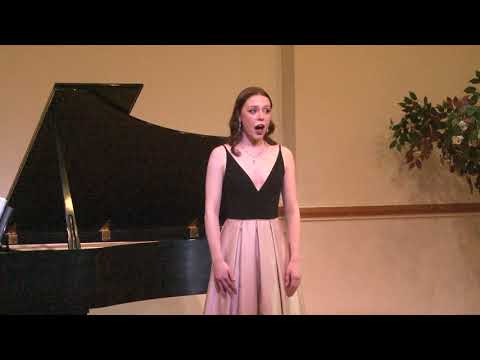 Nicole DiPasquale Se tu m'ami, se sospiri by Pergolesi, Bassett Music Studio