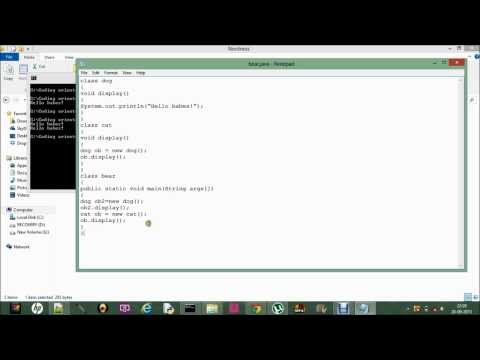 The flow of control in java - The very basics of java