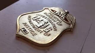 FBI Badge + Belt Clip!