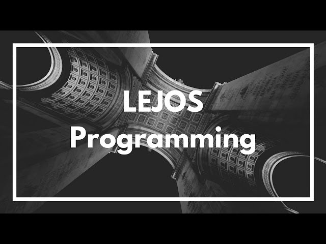 Vídeo relacionado con Core LEGO MINDSTORMS Programming: Unleash the Power of the Java Platform, 1/e