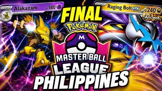 Alakazam VS Raging Bolt Box Master Ball League Philippines Final 