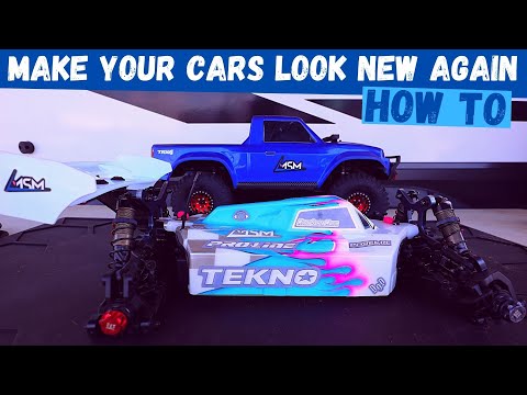 Make Your RC Cars Look New Again | How to Clean RC Cars