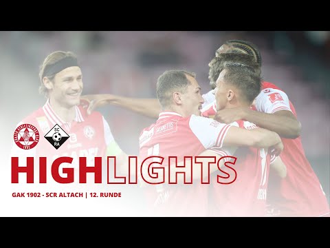 HIGHLIGHTS | GAK 1902 - SCR Altach | Round 12 ADMIRAL Bundesliga