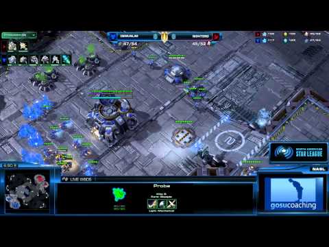 DeMusLiM vs NightEnD Game 1 in Week 9 at the NASL Season 4