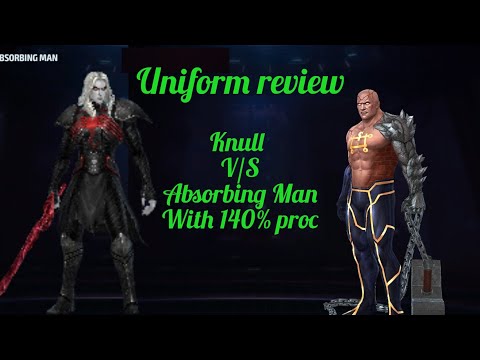 Absorbing Man Fear itself uni test with 140% proc in knull - Marvel Future Fight - MH Gaming.