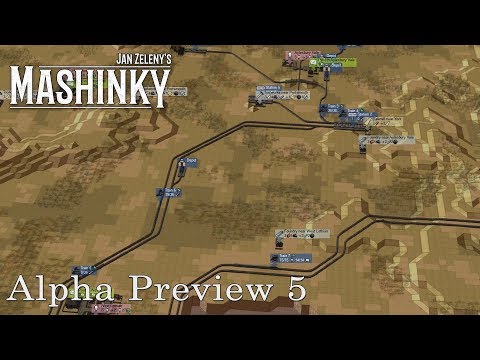 Mashinky (New Transport Tycoon Tycoon) | Making Huge Money! | Alpha Preview 5