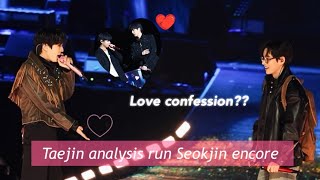 Download lagu Taejin / JinV: Love confession? Taejin analysis on Run Seokjin encore.  mp3