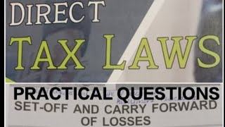 Set Off And Carry Forward Of Losses Practical Questions Bcom 6 Semester#punjabuniversity#examination