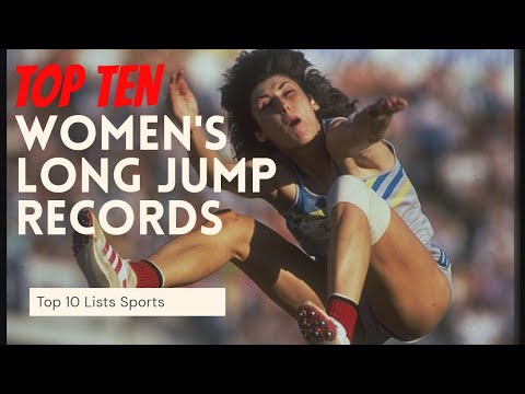 Top 10 Long Jump Records (women)