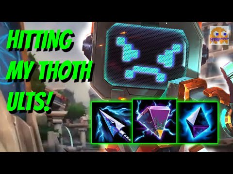 HITTING MY THOTH ULTS LIKE MECHANICAL GENIUS! | Thoth Mid - Smite Ranked Conquest