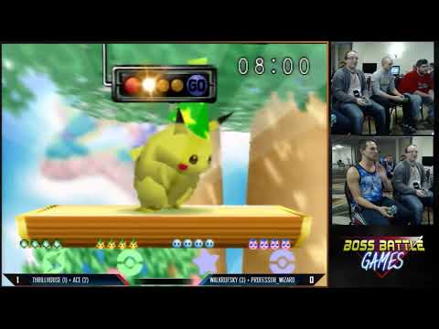 OUTFOXX'D 2018 - Professor_wizard + WalkrOfSky VS Thrillhouse + Ace - Winners Finals - Smash 64