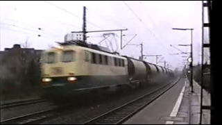 preview picture of video '4. Februar 1995: Züge in Lüneburg und Winsen (Luhe)'