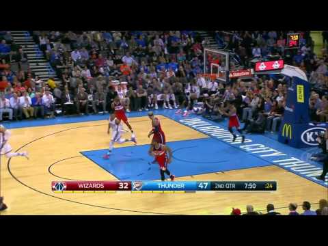 Washington Wizards vs Oklahoma City Thunder | February 1, 2016 | NBA 2015-16 Season