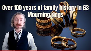 Mourning Ring Collection Spanning Over 100 Years sold for just under £40,000 at Fellows