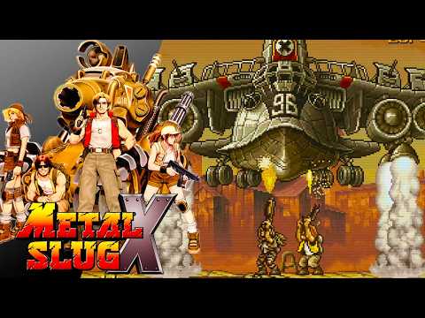 Metal Slug X (Arcade) - Longplay 2P Co-op - YouTube