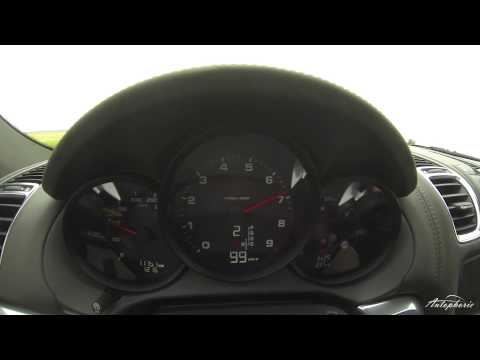 Porsche Cayman (981c) - Sport Plus - Beschleunigung 0 - 100 km/h