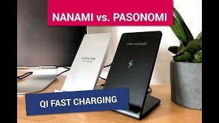 TEST: 2 Fast Wireless Charger im Vergleich - Nanami vs. Pasonomi (2017)