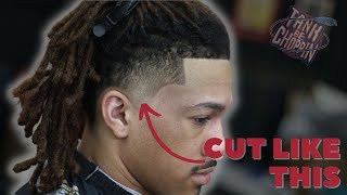 Easy To Do Taper with Dreadlocks | Barber Tutorial