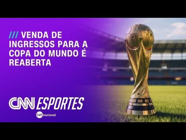 Venda de ingressos para Copa é reaberta a 50 dias do pontapé inicial | CNN PRIME TIME