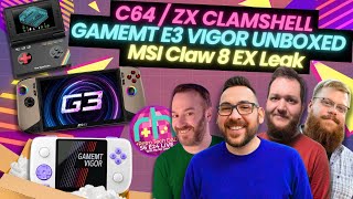 C64/ZX Handhelds, NEW MSI Claw 8 G3 EX + GameMT E3 Vigor Unboxed