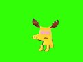 Moose And Zee Moose A Moose Screaming Green Screen