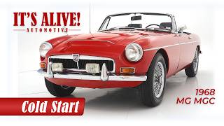 1968 MG MGC Cold Start Video