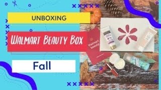 Walmart Fall Beauty Box