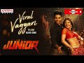 Viral Vayyari Telugu Audio Song Junior Movie Kireeti Sreeleela Radha Krishna DSP