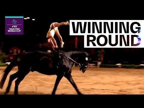 Janika Derks pulls out the victory | FEI Vaulting World Cup™ FINAL