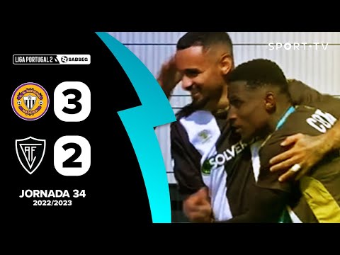 Resumo: CD Nacional 3-2 Ac. Viseu - Liga Portugal SABSEG | SPORT TV