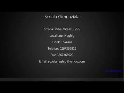 Scoala Gimnaziala Haghig
