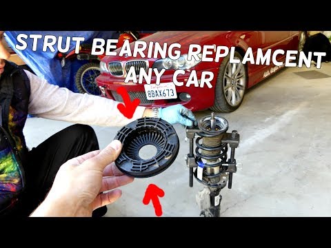 HOW TO REPLACE STRUT BEARING AND SYMPTOMS