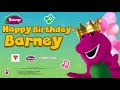 Happy Birthday Barney CUSTOM AUDIO SUBSCRIBE