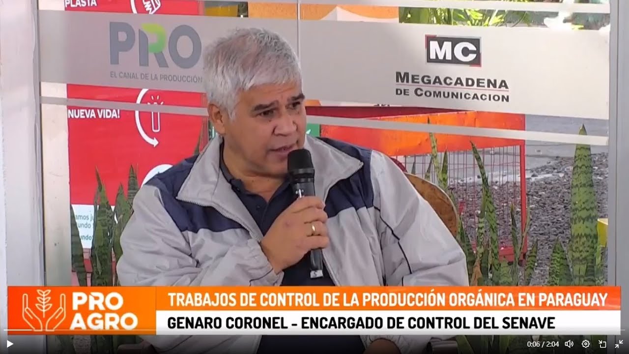Entrevista a Genaro Coronel, encargado de Control del SENAVE de Paraguay