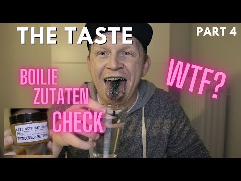 The Taste - Folge 4 - Was Karpfen wollen - Boilie | Zutaten | Check