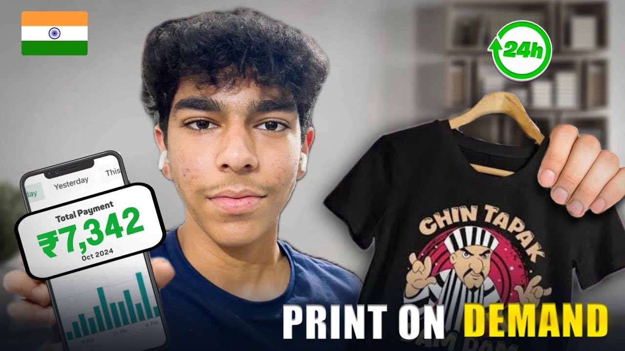 I Tried Print On Demand For 24 Hours REAL RESULTS❗️