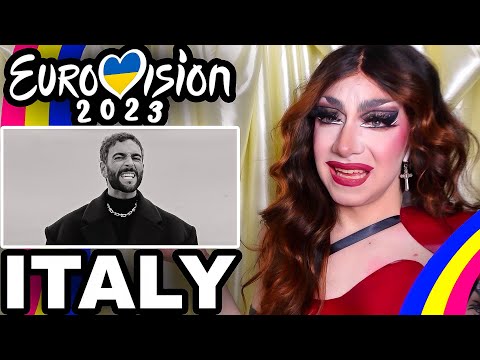Marco Mengoni - Due vite - Italy 🇮🇹 Drag Queen Reacts to Eurovision 2023