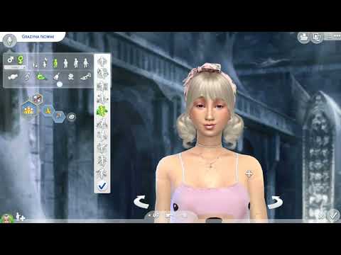 sims alpha cc style download blonde female Grazyna Nowak by Bonita100 Cas Video Preview