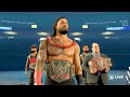 WWE 2K23 (PS5) - Brock Lesnar vs Roman Reigns Gameplay | SummerSlam Match (4K 60fps)
