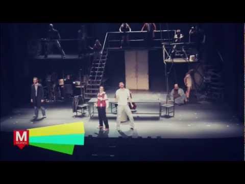Kostas Martakis & Antigoni Psixrami - "Rent" Musical 2012 (Backstage Interview)