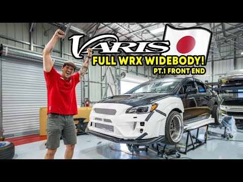 Installing a JDM Varis Widebody on My WRX! Pt. 1 FRONT END
