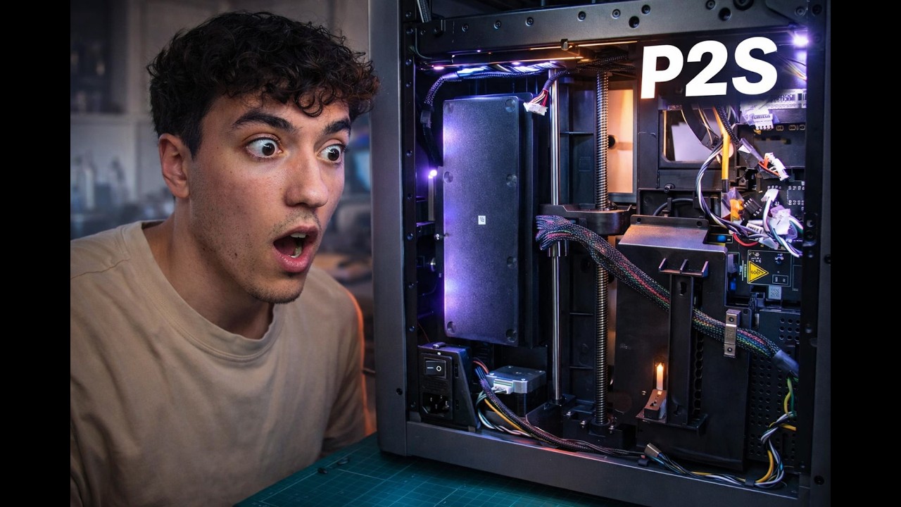 Miniatura: Desmonté mi Bambu Lab P2S entera