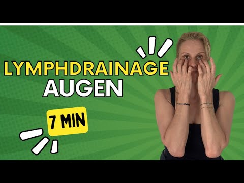 ANLEITUNG LYMPHDRAINAGE IM GESICHT / SCHLAFFE AUGENLIEDER/ TRÄNENSÄCKE