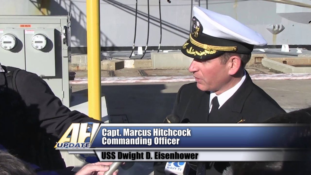 USS Dwight D. Eisenhower Returns Home from Deployment