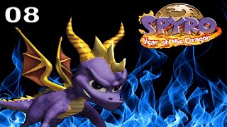 Spyro: Year of the Dragon 117% Walkthrough HD - Part 8: Buzz's Dungeon