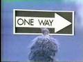 Classic Sesame Street Grover Demonstrates ONE WAY