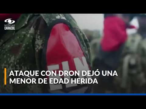 Ataque con dron cargado de explosivos deja dos heridos en El Tarra, Norte de Santander