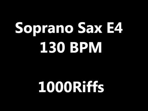Soprano Sax E4 Metronome : 130 BPM - Beats Per Minute