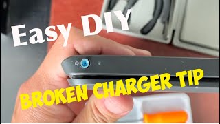 Broken Charger Tip DIY for laptops or chrome books