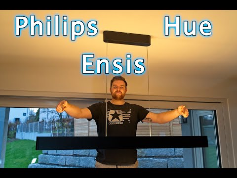 Philips Hue Ensis - Smart Home Pendelleuchte, RGB Beleuchtung - Unboxing & Montage